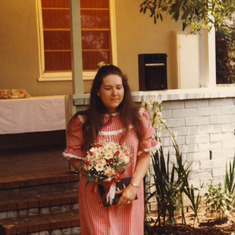 Maid of Honor for Ann and Jim's wedding June 9, 1973