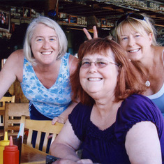 Whitney, Susan and friend in Hawaii.