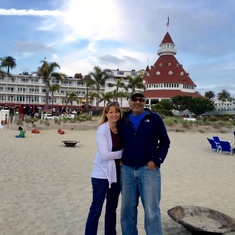 At Hotel Coronado