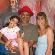 Susan & Raj's first trip as a couple to Raleigh, NC (with Niece Corina)