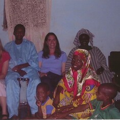 Lunching with the family - Senegal - Summer 2004