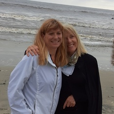 On the beach in Carlsbad, May 9, 2020