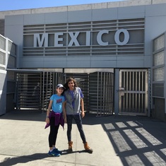 Day trip to Mexico with Gabi and Corina 
