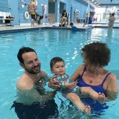 2019 Emma's swim class, Michigan