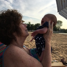 2018 summer in Michigan to meet newborn Emma 
