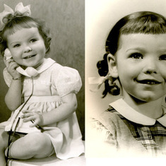 1950 Little sister Diane