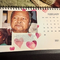 Papa, here is your February 2021 Calendar
My other set of Mum and Dad