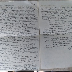Chachaji's letter after Babaji Ammaji moved to Dehradun with him