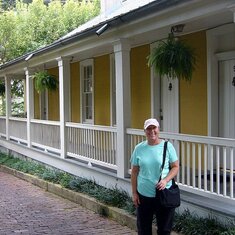 A stop on the Natchez Trace during a ride in 2007