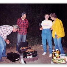 Camping w our neighbors 2 1987