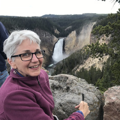 Yellowstone Falls, September, 2019