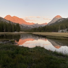 Suzy’s Forever View, McClure Meadow, High Sierra