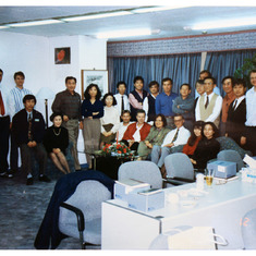 After office meeting, 1st ACEA office in Yoochang building