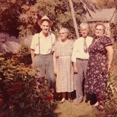 Grandma's parents' and her grandparents'