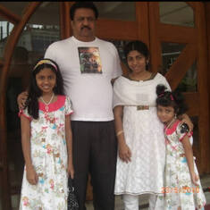 Family outing at Kerala - Year 2010