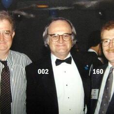 Doug Lewis, Tad & me at the Silver Anniversary Reunion in 1994.