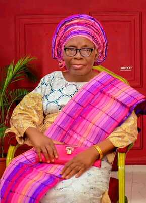 Revd Dr Mrs Taiwo Azeezat Olajumoke Aduke Veronica Olumodeji nee Oriola HRH