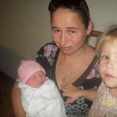 Talia with Aunt Kara and her Cousin Kylie