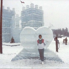 1992 -02 Ice Castle at Lake Placid NY