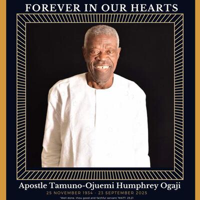 Apostle Tamuno Ojuemi Humphrey Ogaji