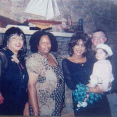 Tara with Mom Arnita and Aunt Sandy.