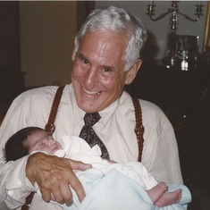 Ted holding Danielle