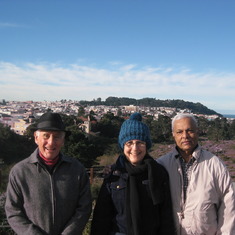 Ted, Karen, & Ananda Dec. 2012