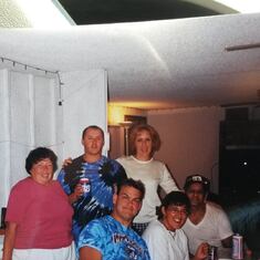 Teresa with family and friends