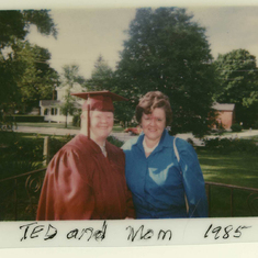 Ted's High School Graduation 1985