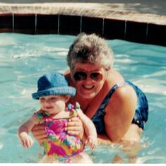 Mom & Molly in Boynton Beach FL (1999)