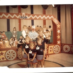 Terre at the Bozo show with Cosper cousins