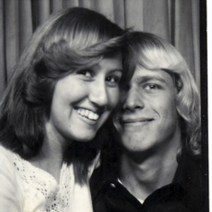 A photo booth pic from the past, November 1975 
