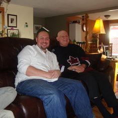 Ryan and Terry. Dec 2012