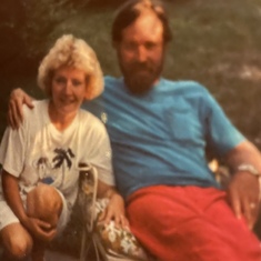 Terry and I in 1983