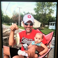 He loved to fish with his kids and grand baby 