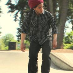 Tersee doing what he does best, skate. this was his ultimate passion