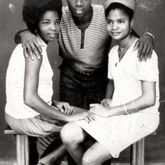 Aunty Alice, Daddy and Mummy whilst dating. Aunty Alice introduced them...