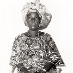 Mama Agba as we all called her, daddy's mum, the late Mrs. Katherine Adaba. Beautiful & joyful!
