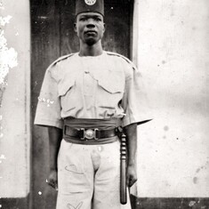 Late Grandpa Johnson Adaba, British Nigerian Police Force, 19XX...