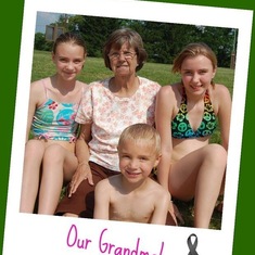 Gram and my kiddos. Oh how she adored them and how they adored her! 