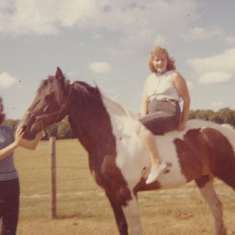 She loved horses