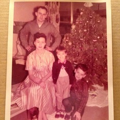 Christmas, 1958 in Hammond, Indiana