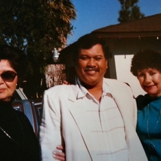 with Richard & Nellie, San Diego CA