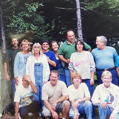 Texas Falls family reunion in the 90s