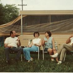 Stratford, Ont. camping with the Myers in the early 1970’s. 