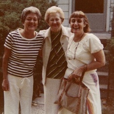 Jackie, Mathiel, and Thelma, October 1977