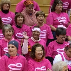 10.11.14 Susan G. Komen Breast Cancer Walk, Kearney, NE Wave Mom!! :)