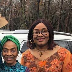 Mum and daughter Chinyere 