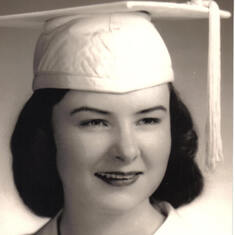 Theresa, High School Graduation, 1957