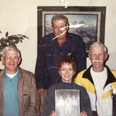 Theresa and her brothers (Jack, Bill, Ed)
